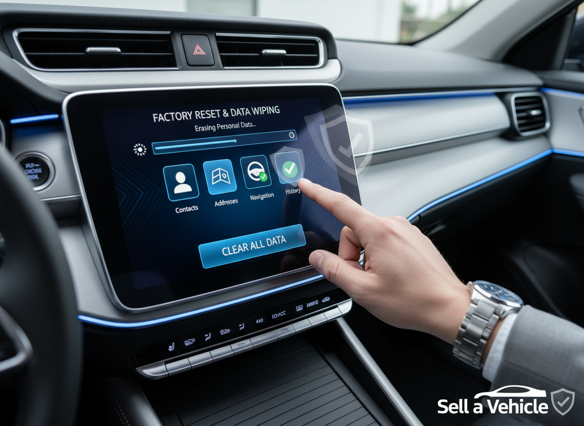 Firefly_Gemini-Flash_Car-infotainment-system-screen-displaying-factory-reset-or-data-deletion-process-per-413892